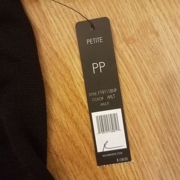 NIC+ZOE Into the Wild Sweater sz PP (Petite Small) - Picture 9 of 10